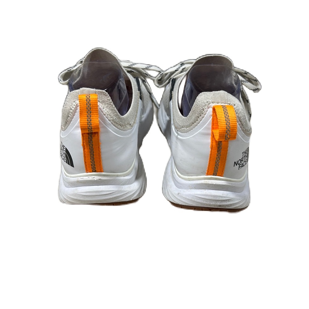 The North Face VECTIV Women's Athletic Sneakers in White with Orange Pull Tab - Picture 4 of 6